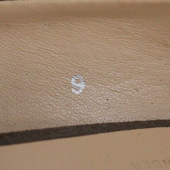 Callisto Of California Athena Alexander Womens Sz 9M Brown Faux Suede Heels - Picture 11 of 11